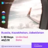 Russia, Kazakhstan, Uzbekistan