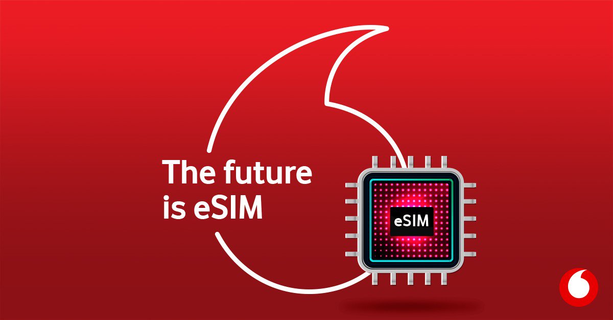 Vodafone - best esim for uk
