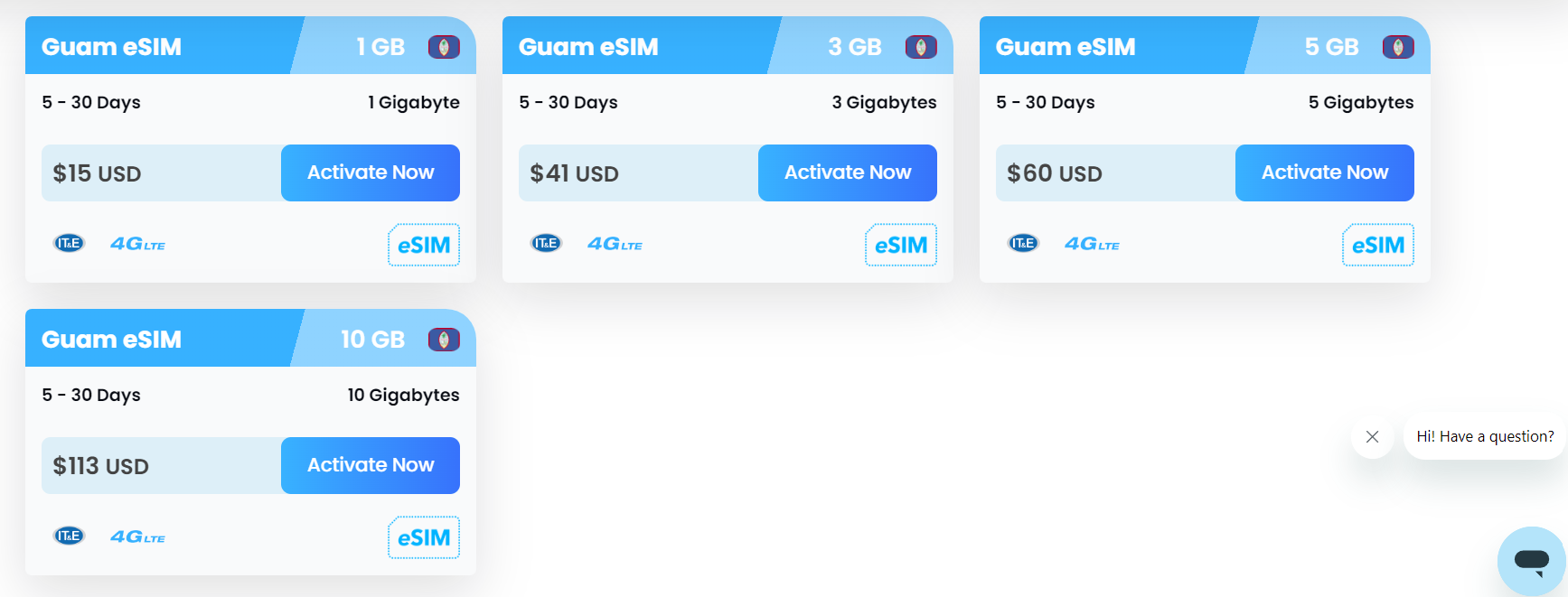 best esim for guam