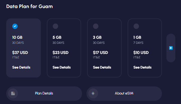 best esim for guam